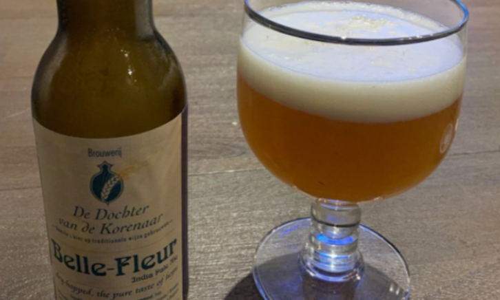 Belle Fleur IPA glas en flesje